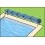 Voile Protection Enrouleur Couverture Bulle 6.30m