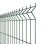 Panneau Clôture Rigide Vert 200X55 Ht1.02 2m