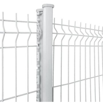 Poteau Panneau Rigide Blanc PRO 'H' 1.50m