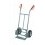 Chariot diable 250kgs roues increvables