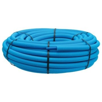 Tube PER 13x16 015m bleu gainé