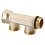 Collecteur easy lock 2 sorties 3/4-1/2m