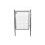 Portillon RESIDENTIEL Ht1.5 par1m Gris + poteaux